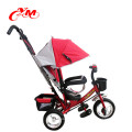 Fabrik direkt Großhandel Kinder Dreirad zum Verkauf / billig 3 Räder Dreirad Kinderwagen Fahrrad / Baby Push Dreirad mit Rücksitz